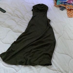 A army green dress
